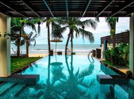Baan SanSuk Pranburi - Beach Front & Pool Villa，位于盼武里的乡村别墅