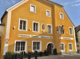 Gasthof-Pension Schwarzer Bär，位于伊布斯河畔魏德霍芬的酒店