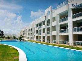 Sonia Flats Tabatinga - Flat térreo em condominio à beira mar，位于尼西亚弗洛雷斯塔的酒店