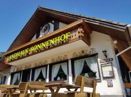 Hotel Landhaus Sonnenhof，位于托特瑙Herrenschwand Ski Lift附近的酒店