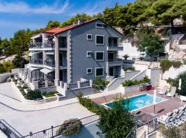 Island Hvar Seaside Villa Levanda with Beach, Pool & Seaview