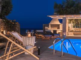 Damma Beachfront Luxury Villa，位于卡马利的别墅