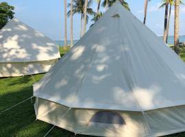 Glamping Kaki - Large Bell Tent