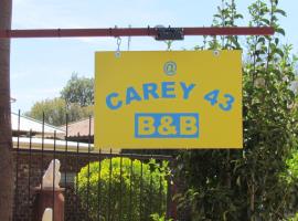 Carey 43 Bed & Breakfast，位于Bothaville的住宿加早餐旅馆