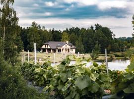 Prūsiškių dvaras，位于Semeliškės的酒店