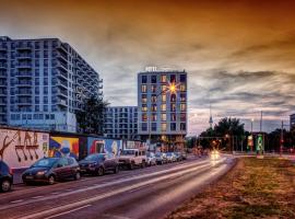 柏林墙东侧画廊舒尔茨酒店，位于柏林的酒店