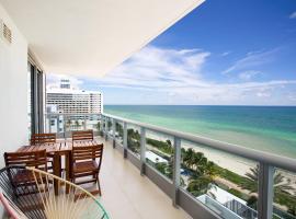 迈阿密假期蒙特卡洛公寓，位于迈阿密海滩诺曼底海岸高尔夫球场附近的酒店