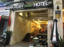 Asian Ruby Boutique Hotel Bùi Thị Xuân，位于胡志明市的酒店