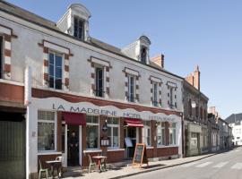 拉玛德琳酒店，位于Saint-Benoît-sur-Loire的酒店