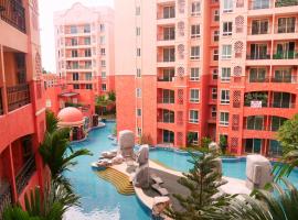 Seven Seas Resort Pattaya & Sofa bed，位于乔木提恩海滩的酒店