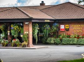 百汇温泉大酒店 ，位于纽波特Cwmbran Railway Station附近的酒店