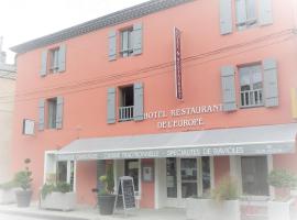 Hôtel restaurant de l'Europe，位于Le Teil的酒店