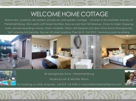 Welcome Home Cottages，位于彼得马里茨堡维多利亚乡村俱乐部附近的酒店