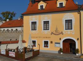 古曼酒店，位于Horšovský Týn的酒店