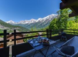 Chalet Noemie，位于里雾诗Les Houches/​Saint-Gervais - Chamonix附近的酒店