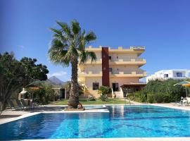 鹳酒店，位于阿默达拉-伊拉克利翁的酒店