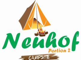 Neuhof Portion 2 Campsite，位于塞斯瑞姆绿荫树/午餐桌附近的酒店