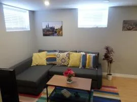 Fantastic and Modern Downtown 1-Bed Basement Apt., parking Wi-Fi and Netflix included