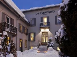 Le Faucigny - Hotel de Charme & SPA，位于夏蒙尼-勃朗峰的酒店