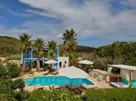 Villa Can Coves，位于圣米克尔德巴兰的家庭/亲子酒店