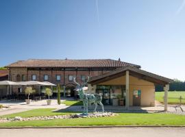 索莱尔高尔夫餐厅酒店，位于Villette-sur-ain索热尔高尔夫附近的酒店