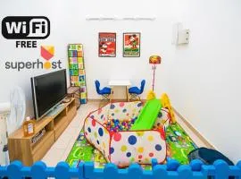 4-Bedrm ensuite family friendly house near Aeon Bukit Indah