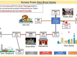 Hao Bros. Home，位于东京的酒店
