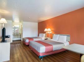 6号温哥华汽车旅馆，位于温哥华的酒店