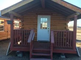 Alaska Log Cabins on the Pond