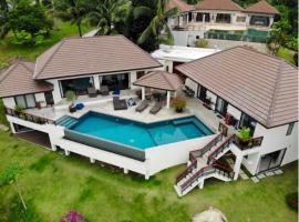 7 Bedroom Luxury Seaview Villa Angthong Hills，位于班邦宝的酒店