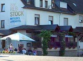 Zum Rebstock Mittler's Landhotel，位于Klüsserath的酒店
