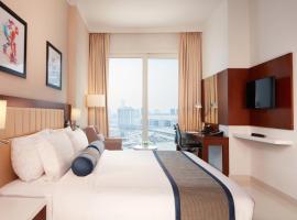 Treppan Hotel & Suites By Fakhruddin，位于迪拜迪拜体育城附近的酒店
