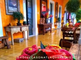 Casona Tlaquepaque Temazcal & Spa，位于瓜达拉哈拉Tlaquepaque的酒店