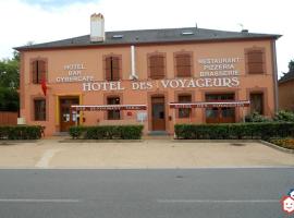 HOTEL DES VOYAGEURS，位于Cronat的酒店