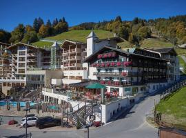 Stammhaus im Hotel Alpine Palace，位于萨尔巴赫的Spa酒店