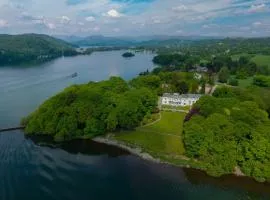 Storrs Hall Hotel on the shore of Lake Windermere