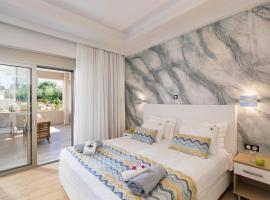 Belvedere Luxury Apartments & Spa，位于普拉基亚斯的海滩酒店