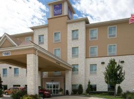 Sleep Inn and Suites Round Rock - Austin North酒店，位于圆石城Hesters Crossing Shopping Center附近的酒店