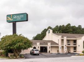 Quality Inn South Hill I-85，位于南希尔Lawrenceville/Brunswick Municipal - LVL附近的酒店