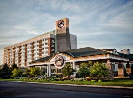 Akwesasne Mohawk Casino Resort and Players Inn Hotel -formerly Comfort Inn and Suites Hogansburg NY，位于Hogansburg的带泳池的酒店