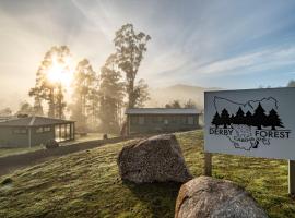 Derby Forest Cabins，位于Derby的酒店