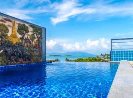 Celebrity Ocean View Villa Samui，位于班拉克海滩邦拉码头附近的酒店