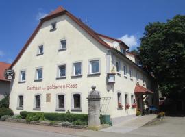 Gasthaus zum Goldenen Roß，位于克雷格林根的酒店