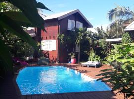 chambre d' hôte village sauvage，位于Langevin的酒店