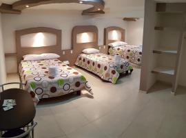 Hotel Caudillos Inn，位于Emiliano Zapata的酒店