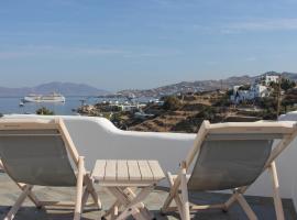 Crystal View Mykonos，位于米克诺斯城Fabrica Square附近的酒店