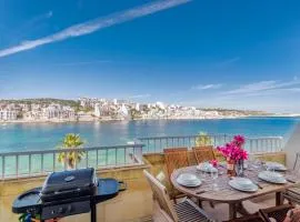 Blue Harbour Seafront 3 bedroom apartment, with spectacular sea views from terrace - by Getawaysmalta