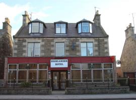 The Highlander Hotel，位于巴基的酒店