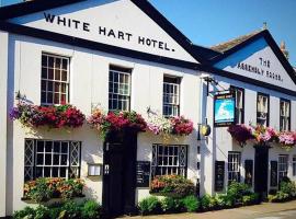 The White Hart Hotel，位于艾维布里奇的酒店