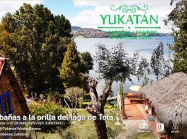 Cabañas Yukatan Lago de Tota，位于托塔的酒店